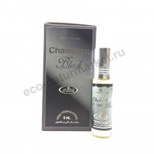Масляные духи Al Rehab Champion Black (чемпион блек), 6 мл